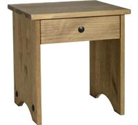 Seconique Corona Dressing Table Stool in Distressed Waxed Pine