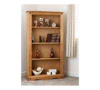 Seconique Corona Medium Bookcase in Natural Seconique Natural