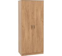 Seconique Dakota 2 Door Wardrobe in Oak