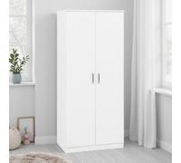 Seconique Dakota 2 Door Wardrobe - White