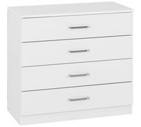 Seconique Dakota 4 Drawer Chest in White