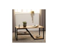 Seconique Durham Coffee Table - Light Oak Effect, Brown