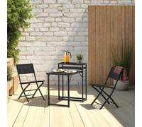 Foldaway 1+2 Garden Set Seconique Black One Size
