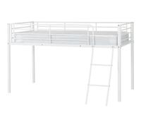 Seconique Kora 3' Single Mid Sleeper Bed in White