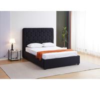 Seconique Madison 5' Bed (King) in Black | Size: King Seconique Black King