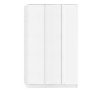 Seconique Malvern 3 Door Triple Wardrobe - White