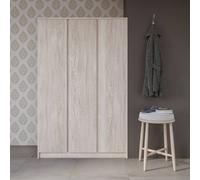 Malvern 3 Door Wardrobe in Beige Urban Snow Finish