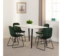 Seconique Marlow & Lukas Dining Set in Emerald Seconique Emerald