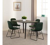 Seconique Marlow & Lukas Dining Set in Emerald Seconique Emerald