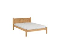 Seconique Maya 4' Small Double Bed in Natural Seconique Natural Small Double