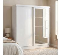 Seconique Nevada 2 Door Slider Wardrobe White
