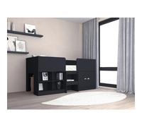 Seconique Orlando Low Sleeper Bed in Dark Grey