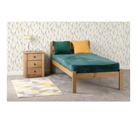 Seconique Panama 3' Single Bed in Natural Wax