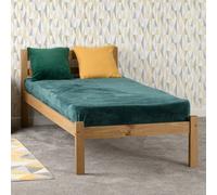 Seconique Panama 3' Bed - Natural Wax, Brown