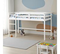 Seconique Panama Mid Sleeper Bed White