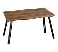 Seconique Quebec Wave Edge Dining Table