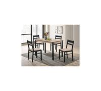 Seconique Radley Dining Set in Light Oak Seconique Light Oak