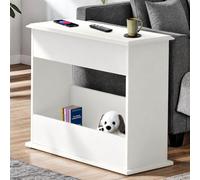 Seconique Stratford Sofa End Magazine Table White Shabby Chic