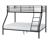 Seconique Tandi Triple Sleeper Bunk Bed in Black