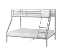 Seconique Tandi Triple Sleeper Bunk Bed - L147 X W200 X H154 Cm - Silver