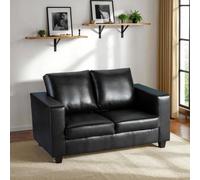 Tempo Two Seater Sofa - Black