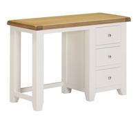 Seconique Windsor 3 Drawer Dressing Table Ivory ( Fully Assembled )