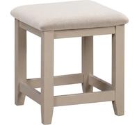 Seconique Windsor Dressing Table Stool (Fully Assembled)- Putty/oat Fabric