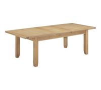Seconique Windsor Large Extending Dining Table (Part Assembled) in Light Oak Seconique Light Oak