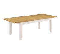 Seconique Windsor Large Extending Dining Table (Part Assembled) in Ivory Seconique Ivory