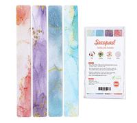 Secopad Anti Slip Colorful Shower Strips 24 PCS Bathtub Strips Adhesive Decals for Bath Tub Shower Stairs Ladders