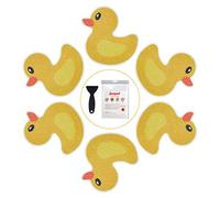 Secopad Original 20 PCS Non Slip Bathtub Stickers, Adhesive Kids Anti Slip Decal Treads for Shower and Bath Tub with Premium Scraper, Each About 4.5" x 3.5"