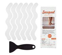 Secopad Patented Anti Slip Shower Stickers 24 PCS Safety Bathtub Strips Adhesive Decals with Premium Scraper for Bath Tub Shower Stairs