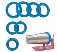 SECOPIN Tumbler Shields for Epoxy Rims Tumbler Turner Machine Accessories Silicone Insert for Epoxy Tumbler 7 Sizes