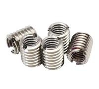 SecosAutoparts 5PCS Thread Adapters Sleeve Reducing Nut M8 8MM Male to M6 6MM Female Threaded REDUCERS Screw Sleeve Conversion Nut
