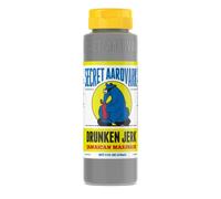Secret Aardvark Drunken Jerk Hot Sauce - Jamaican Jerk Sauce and Marinade, Spicy BBQ Sauce - 8 fl oz 1 Pack