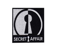 Secret Affair Mod Revival Band Patch Badge Embroidered Iron on Applique Souvenir Accessory