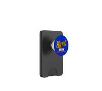 Secret Agent Cat on Mission - Funny Spy Parody Art PopSockets PopWallet for MagSafe