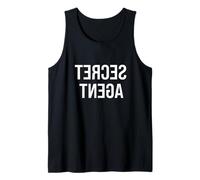 Secret Agent Halloween Costume Spy Undercover Espionage Tank Top