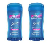 Secret Antiperspirant and Deodorant for Women, Outlast Xtend Clear Gel, Protecting Powder, 2.6 Oz Pack of 2