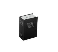 Secret Book Jar with Combination Lock Hidden Compartment Metal Real Paper Storage for Valuables (BK1, One Size)