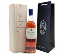 Secret Bottle Shop - Baron De Sigognac 1996 Vintage Armagnac in Gift Bag 70cl