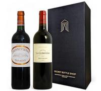 Secret Bottle Shop - Bordeaux Red Wine Duo Gift Set 2x75cl | Red Wine Gift | Wine Gifts For Her, Wine Gifts For Him