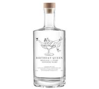 Secret Bottle Shop Personalised Birthday Queen Engraved Gin 70cl
