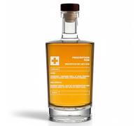 Secret Bottle Shop Personalised Engraved Prescription Rum Novelty Funny Birthday Gift 70cl - Any Name (Full Rum Bottle) Premium Spiced Rum