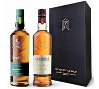Secret Bottle Shop - Premium Glenfiddich Whisky Duo Gift Boxed 2x70cl