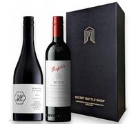 Secret Bottle Shop - Premium Shiraz Duo Gift Set 75cl | Red Wine Gift | Wine Gifts, Wine Deals, Gift Boxed Red Wine