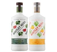 Secret Bottle Shop Whitley Neill Duo - Watermelon & Kiwi Gin 70cl and Mango & Lime Gin 70cl