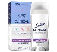 Secret Clinical Strength Invisible Solid Women's Antiperspirant & Deodorant Ooh-La-La Lavender Scent 2.6 Ounce