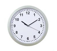 Secret Compartment Wall Clock Safe 25cm Silent(silver)