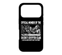 Secret Cryptid Club Funny Cryptozoology Paranormal Case for iPhone 17 Pro